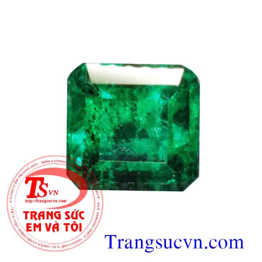 Mặt đá Emerald thiên nhiên, Ngọc lục bảo thiên nhiên, Natural Emerald